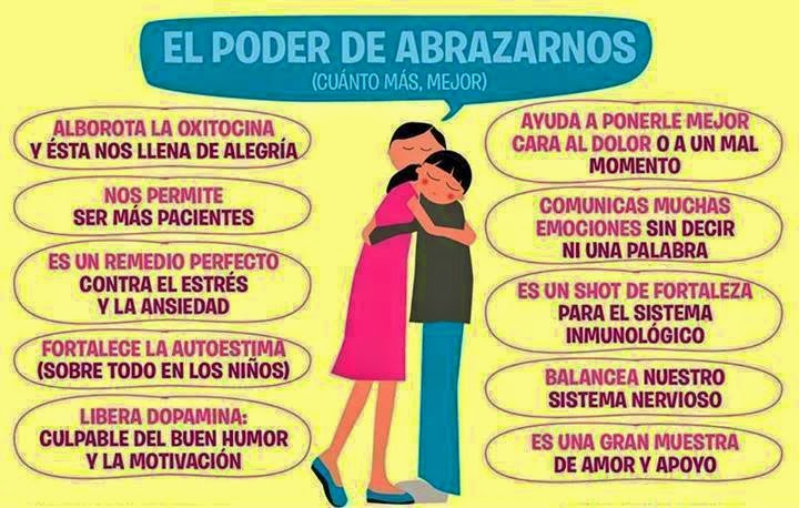 ¡Abraza!