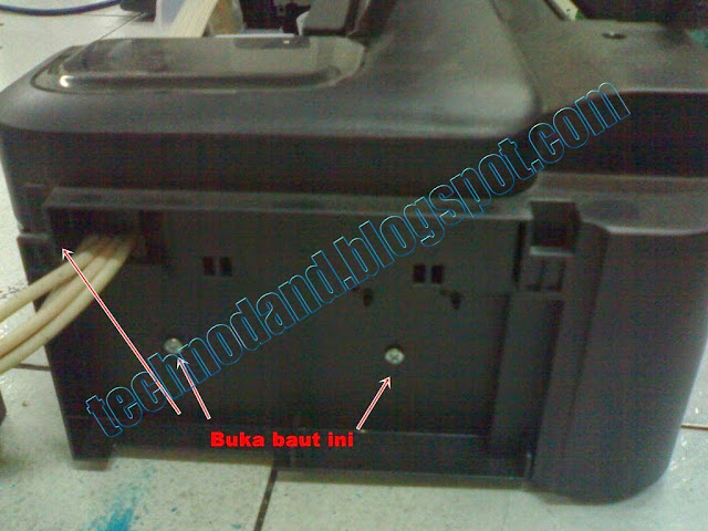 Cara Membongkar Casing dan Mengganti  Head Printer EPSON L110, L300, L310, L210