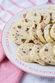 These crisp and buttery chocolate hazelnut shortbread cookies are packed with deliciousness, and so easy to make!
