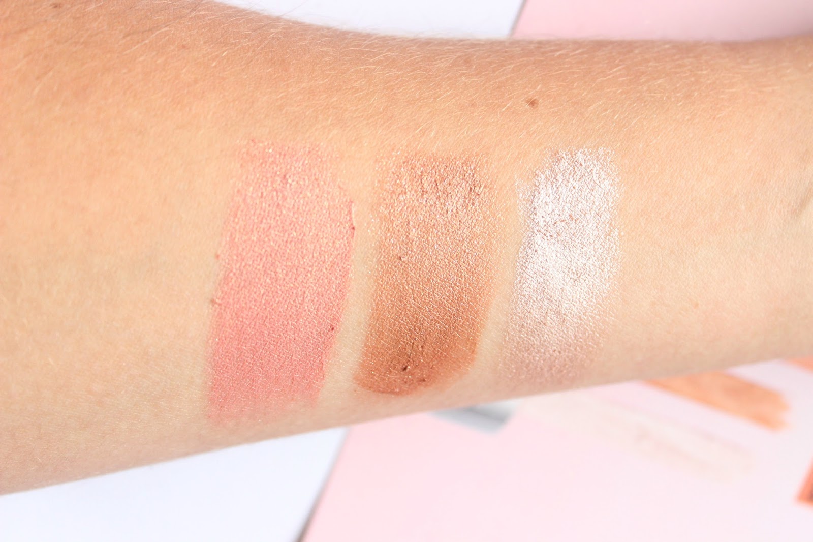 Swatches of Natural Collection Highlighting Sticks