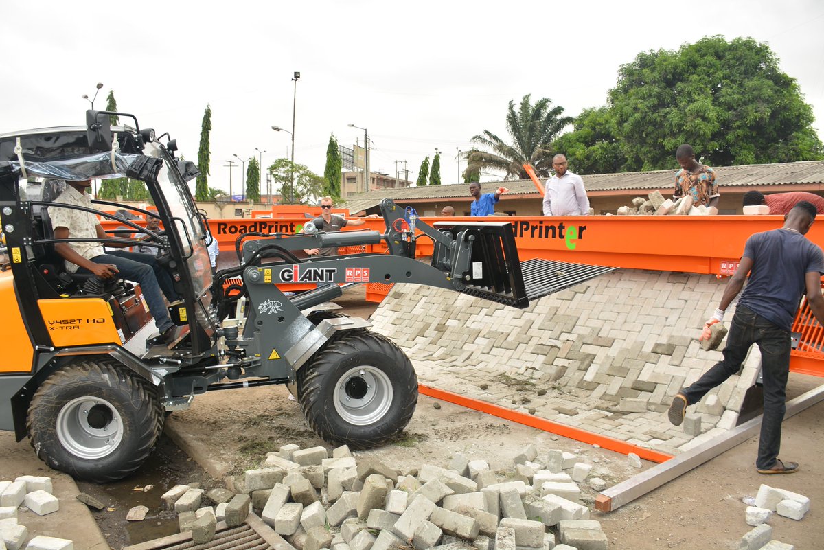 LASG Purchases Road Printer Paving Stone Laying Machines to enhance
