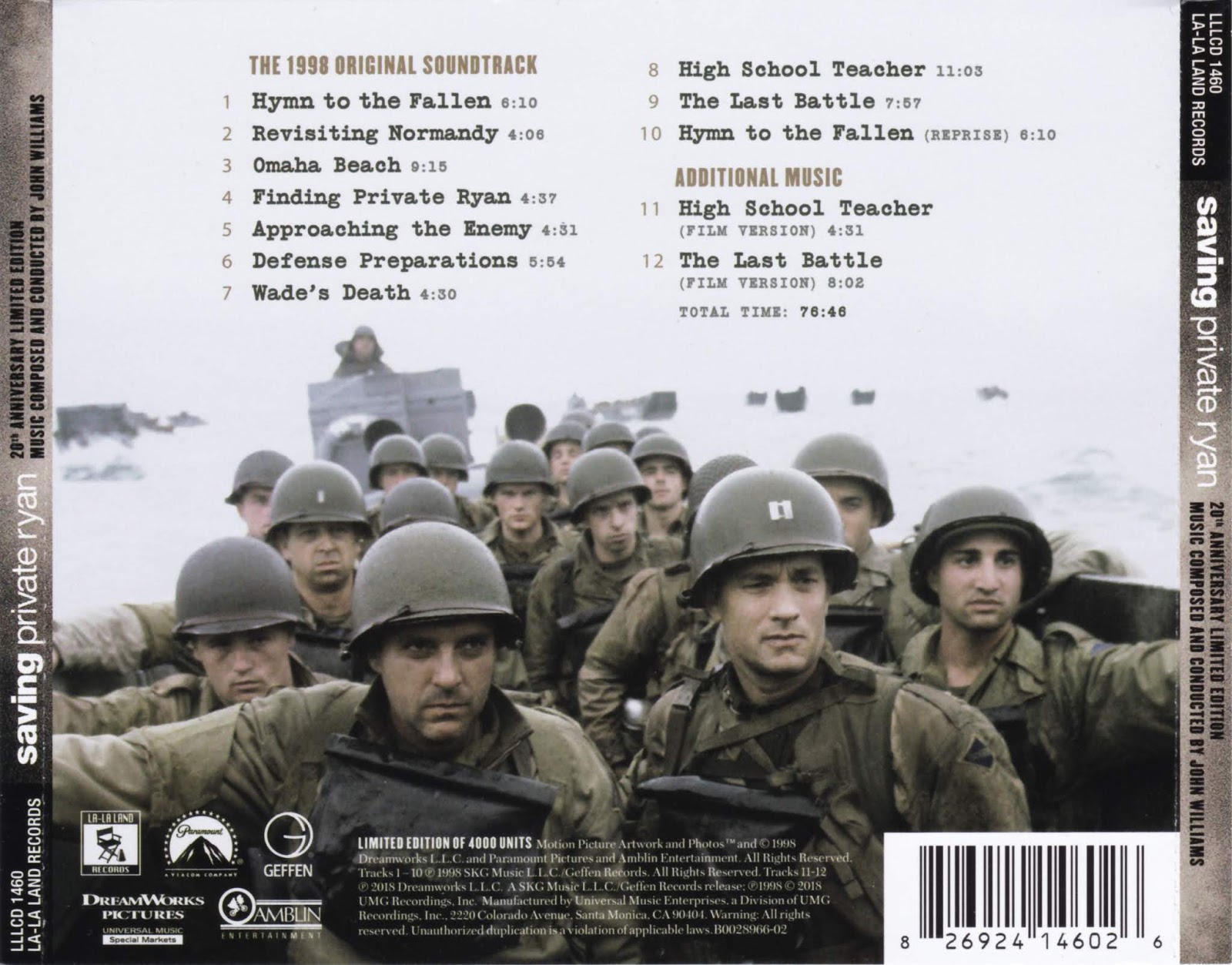 Soundtrack Covers: Saving Private Ryan 20th Anniversary (John Williams)