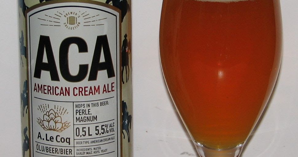 Õlle blogi A.Le Coq ACA (American Cream Ale)