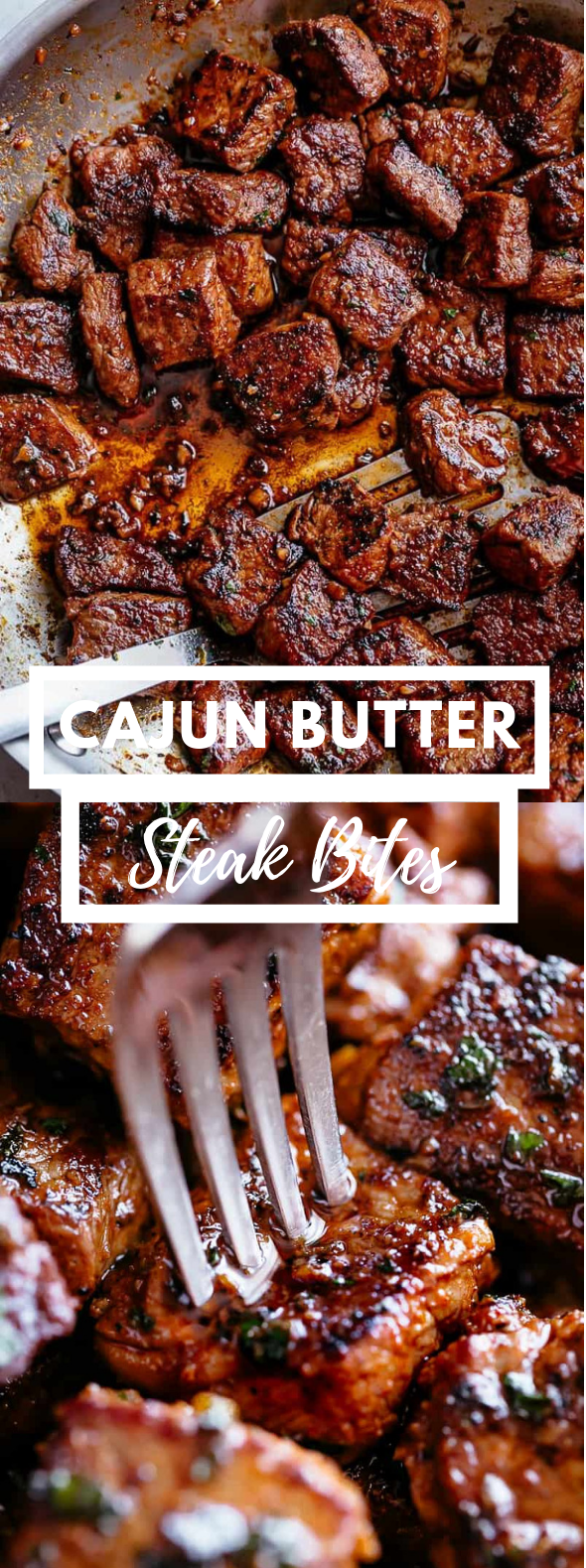 Cajun Butter Steak Bites #dinner #familyfavorite