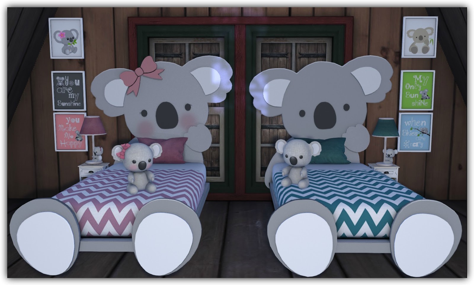 Abi Loves Cute Koalas Bedroom