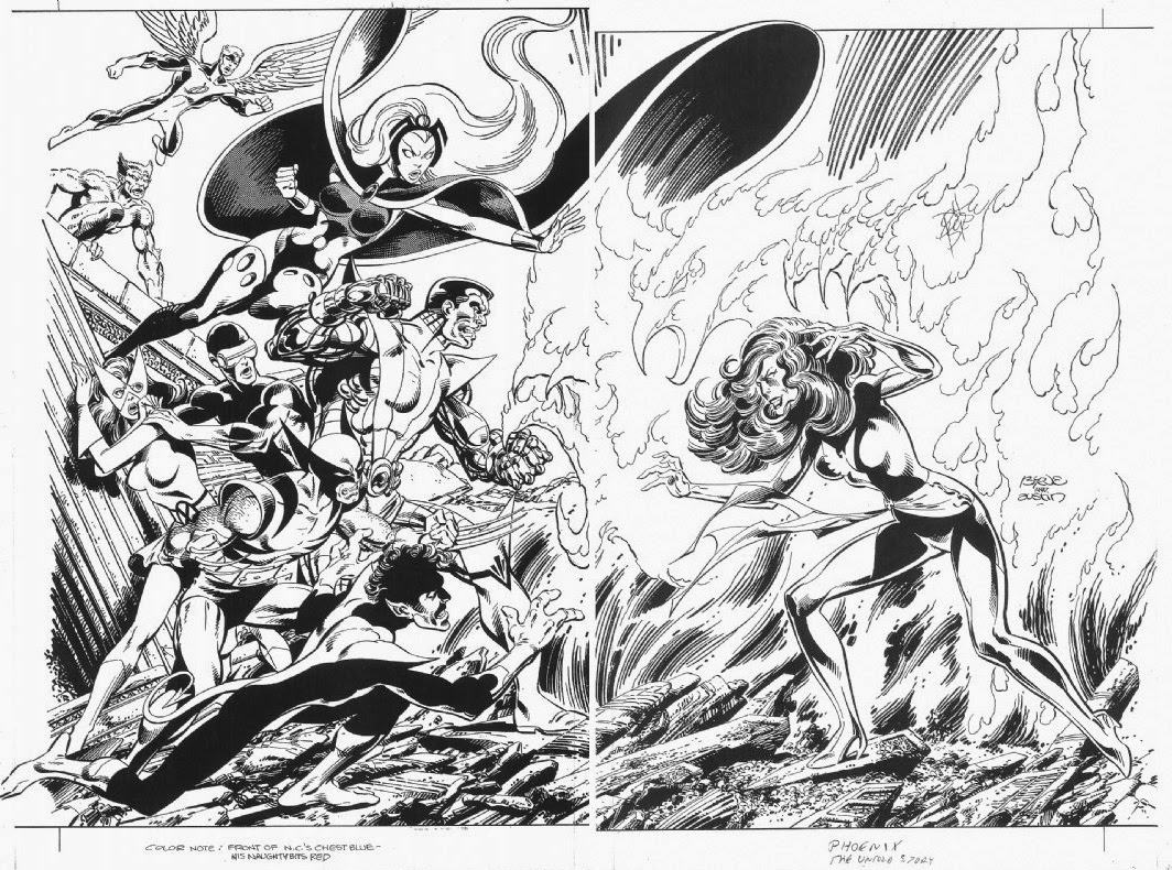 The Unpublished XMen The Death of Phoenix