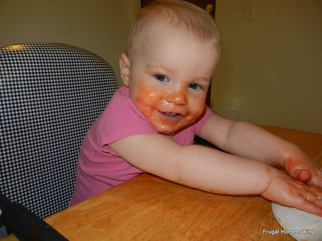 Frugal Homemaking Ketchup for a Baby Face Complexion