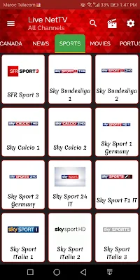 لايف نت تيفي Live NetTv , برنامج مشاهدة قنوات bein sport على الاندرويد بدون تقطيع, Live NetTv apk , برنامج لمشاهدة قنوات bein sport للاندرويد