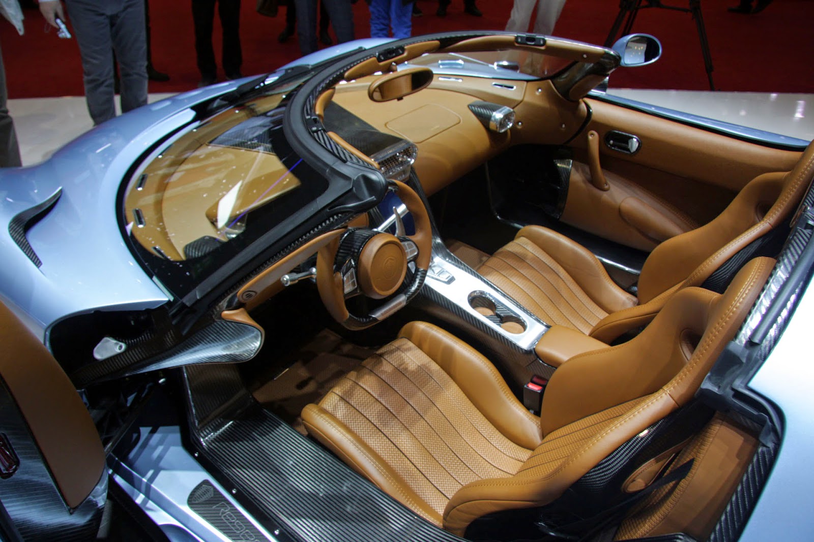 Koenigsegg quant Concept салон