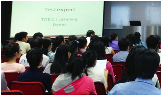 Lớp học thử toeic offline tại TestExpert VN