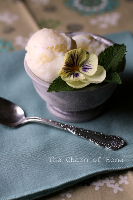 Buttermilk Sherbet: The Charm of Home