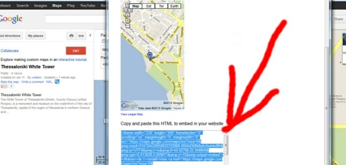 How To Add Google Map To Your Blogger Blog