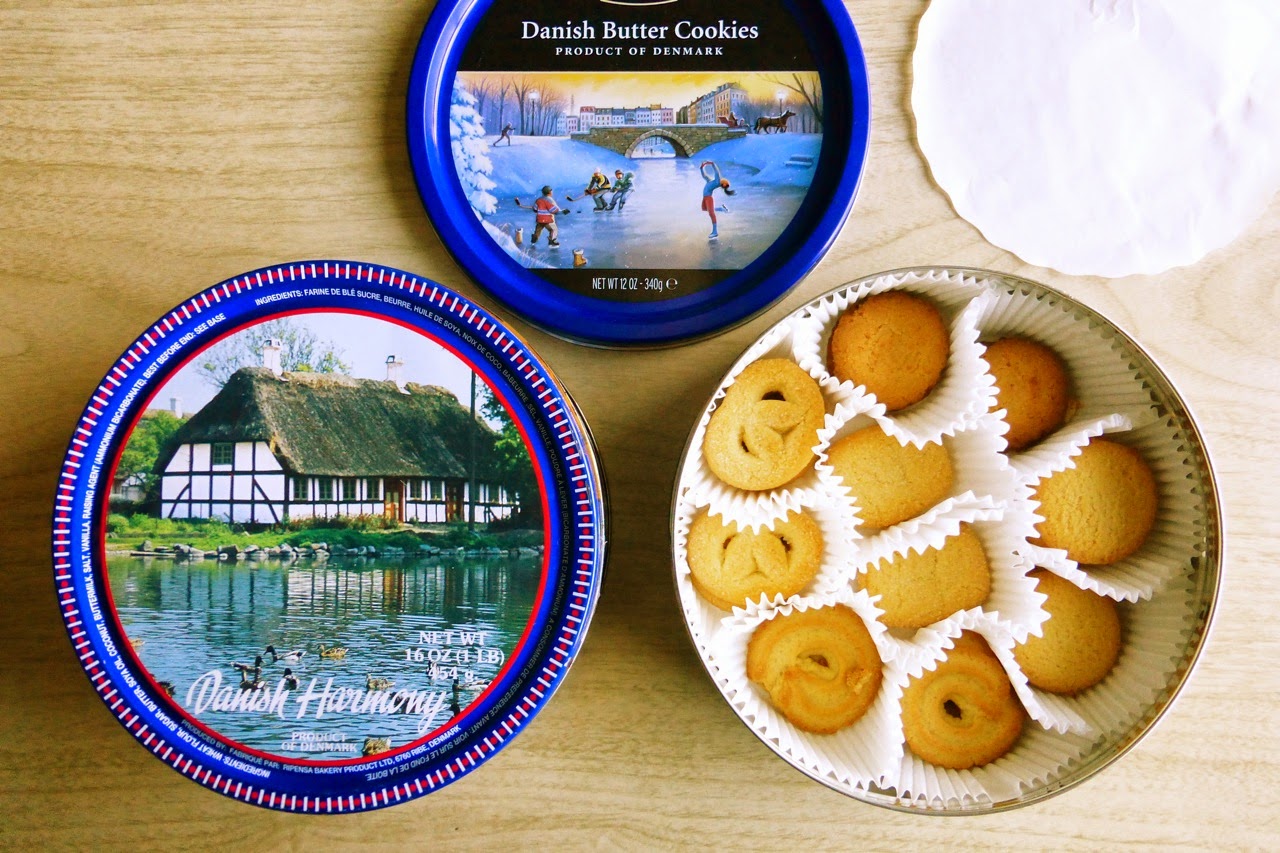Danish butter cookies, made in China