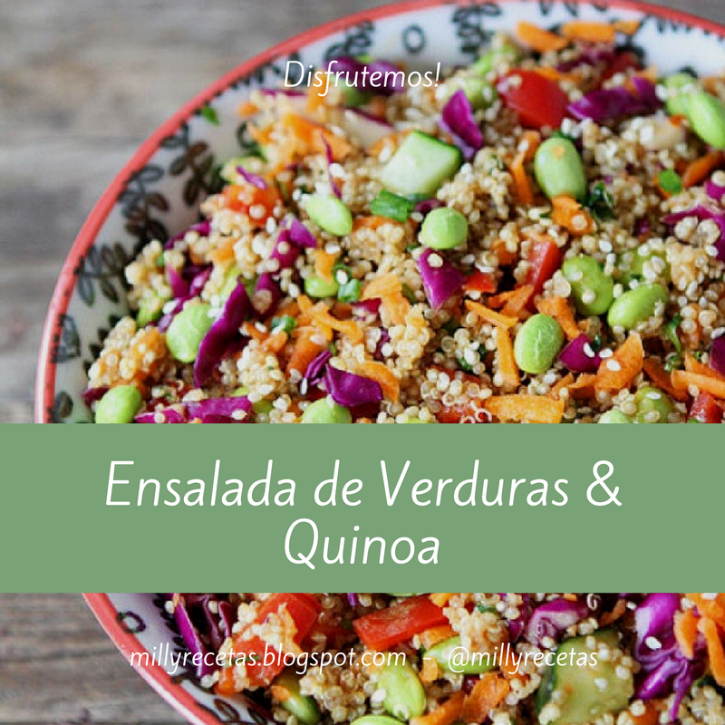 Ensalada de Verduras y Quinoa