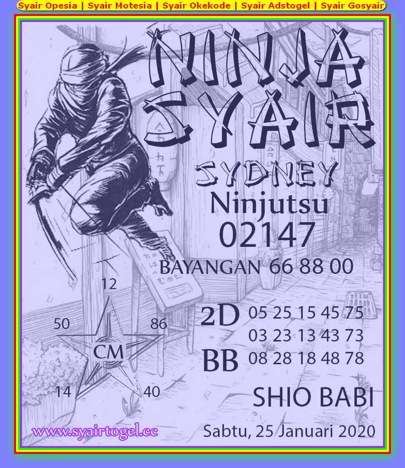 1 New Message Kode Syair Sydney 25 Januari 2020 Forum Syair Togel Hongkong Singapura Sydney