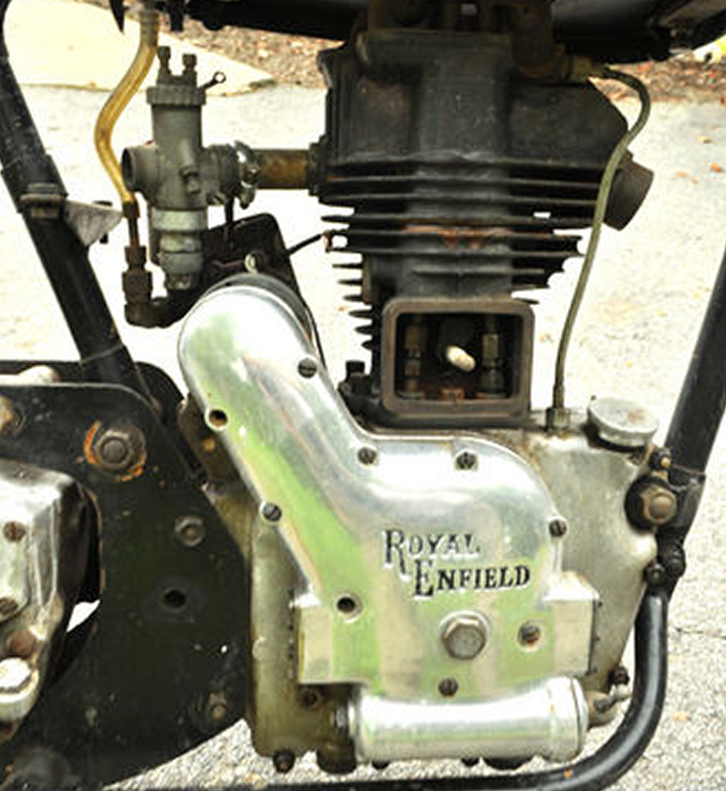 RoyalEnfields.com: 250cc 1951 Royal Enfield Model S is rarely seen