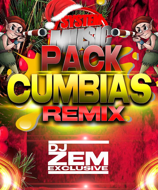PACK DE CUMBIAS REMIX DICIEMBRE 2017 Dj Edison Iza