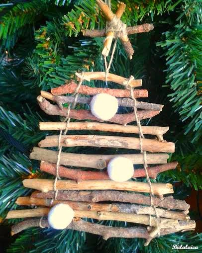 DIY: Arbolito de Navidad con palos
