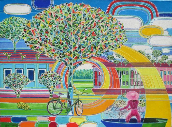 Бразильский художник. Nelson Magalhaes