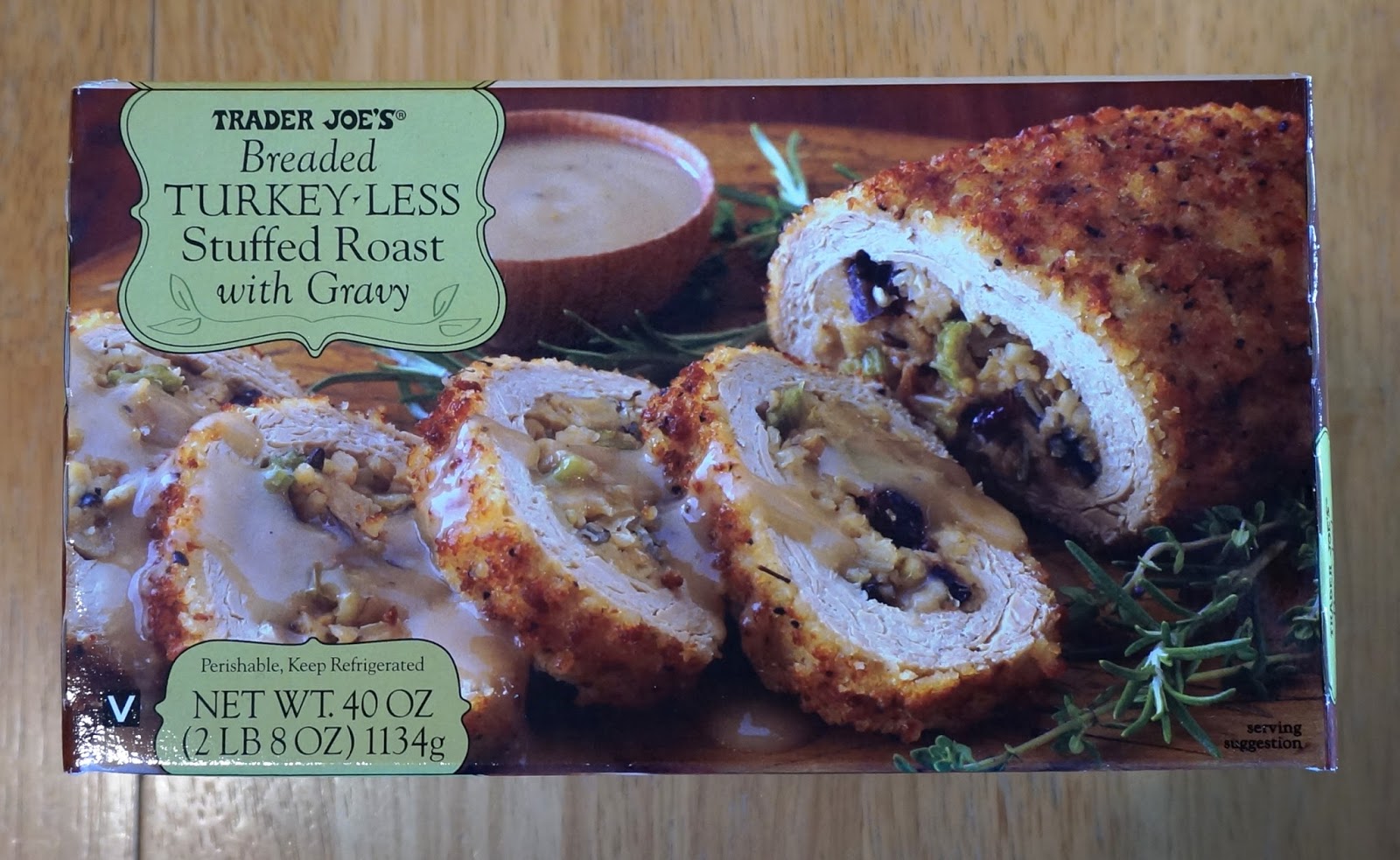 Exploring Trader Joe's Trader Joe's TurkeyLess Stuffed Roast With Gravy