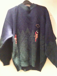 Vintage Christmas Jumper from the Vintage Kilo Sale at Bethnal Green