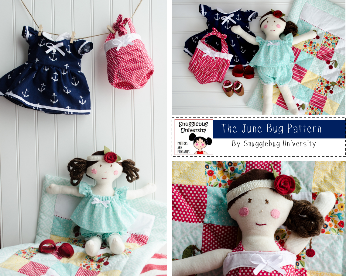 Snugglebug University The June Bug Doll Quilt