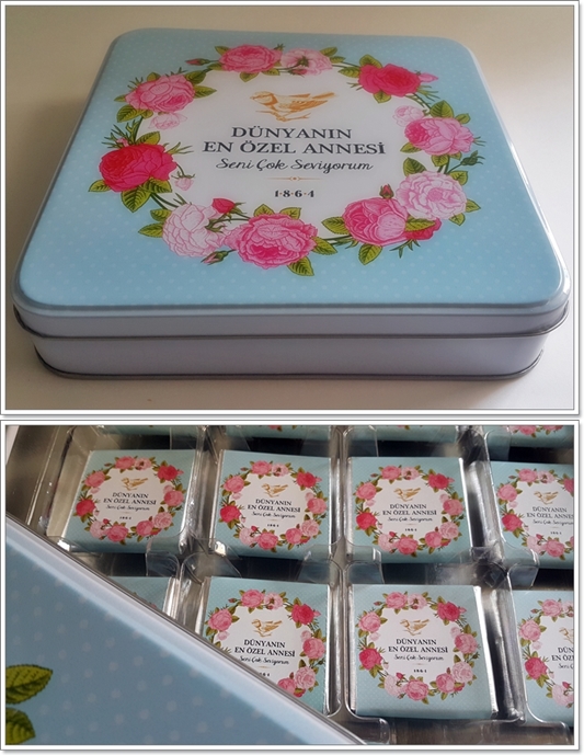 Anneye ÖzelMesajli Çikolata