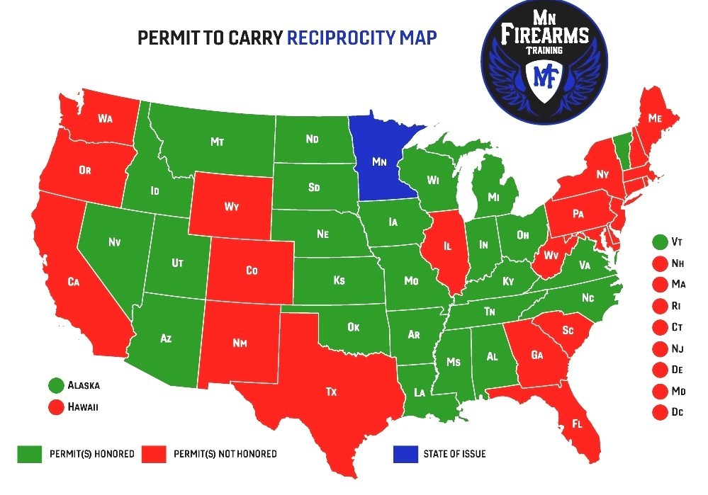 Gun Laws In Minnesota Minnesota Permit To Carry