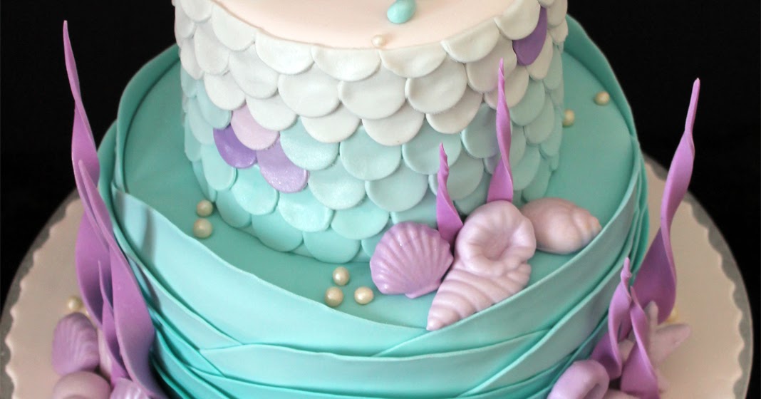Delana�s Cakes Mermaid themed Cake