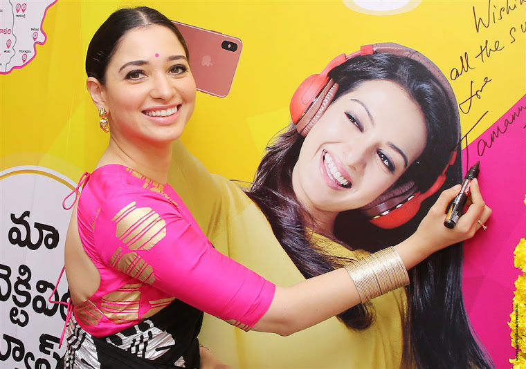 Tamannaah launches B New Mobile Store at Proddatur