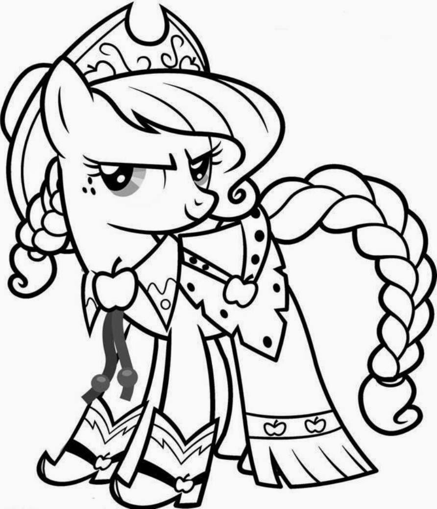my little ponys coloring pages - photo #34