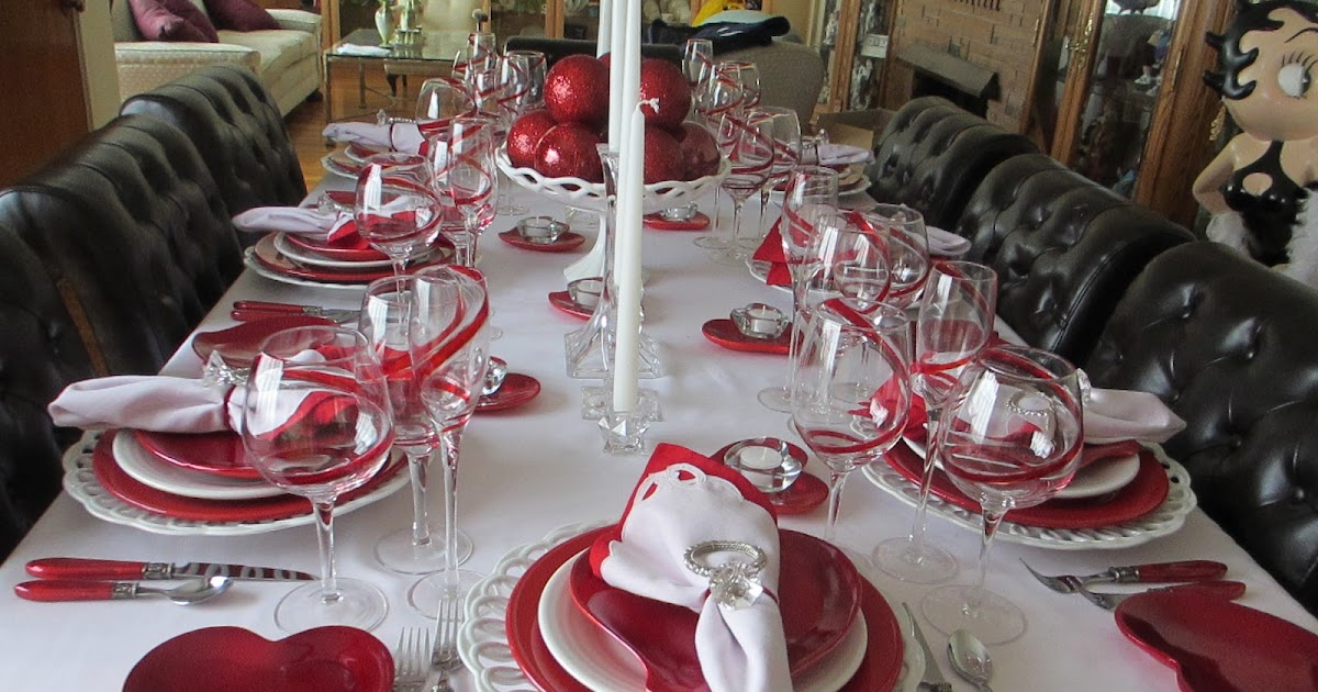 The Welcomed Guest: Valentine's Day Tablescape