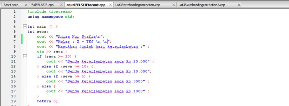 Pengertian dan Contoh Coding User Interface dan Looping ~ Information ...