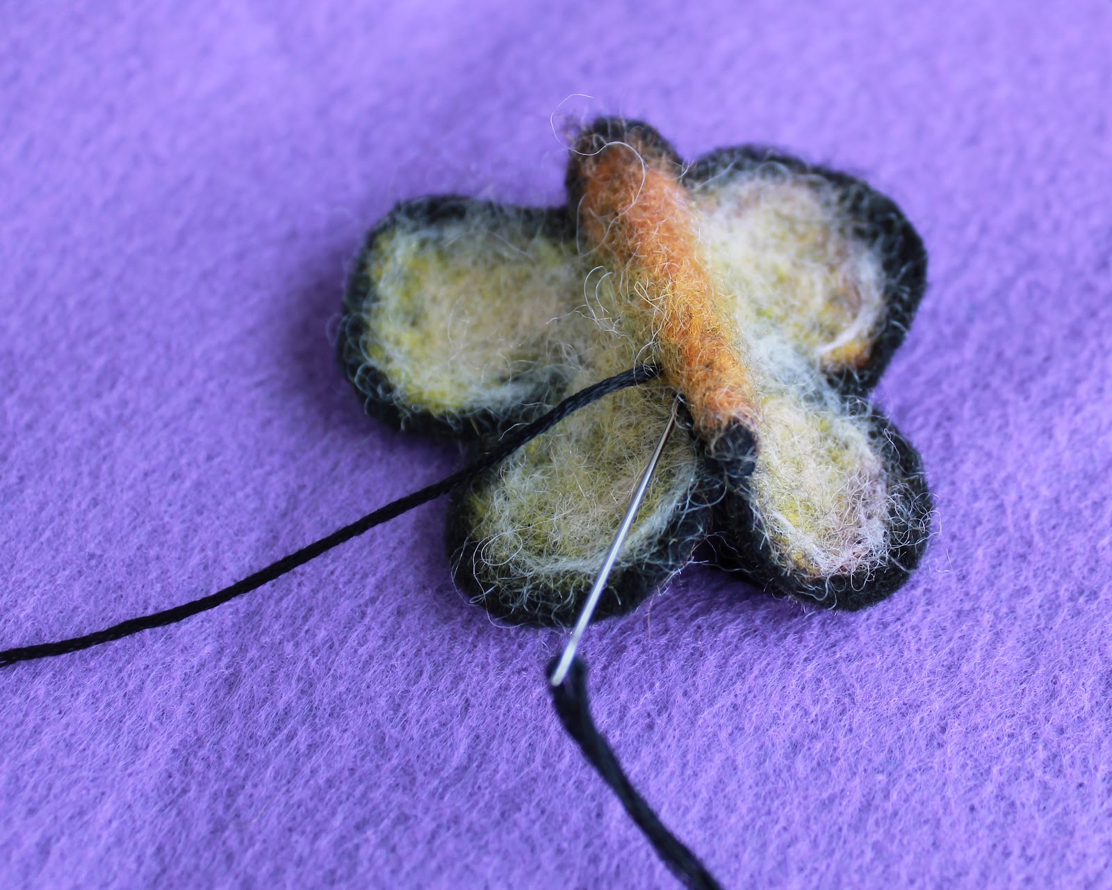 Connecting Pieces: Craft Day - Felted Butterfly