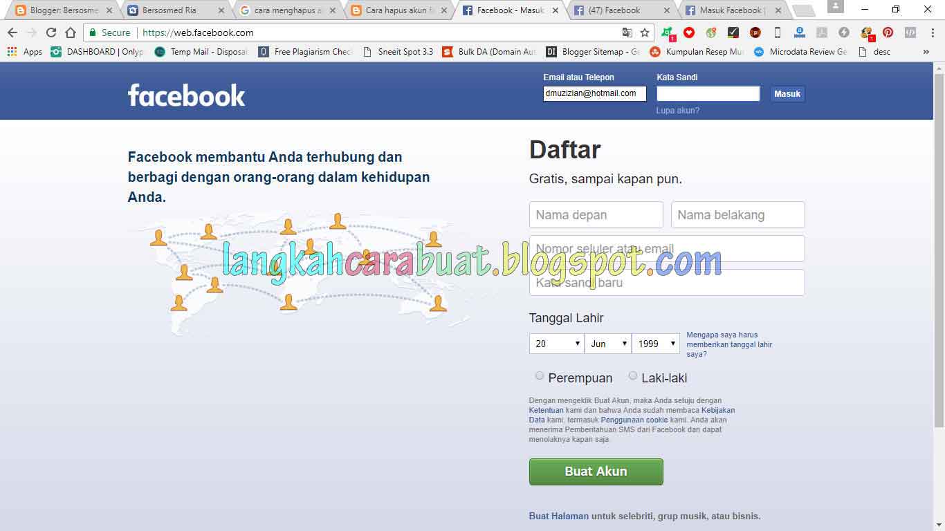 Cara Menghapus Akun Facebook Sendiri Secara Permanen