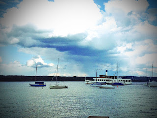 Dampfer auf dem Ammersee