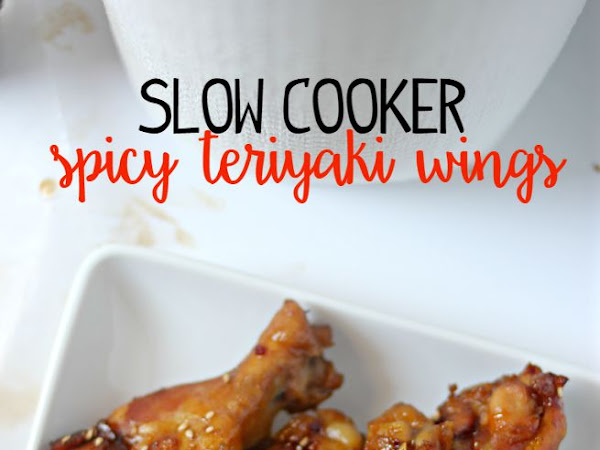 Slow Cooker Spicy Teriyaki Chicken Wings