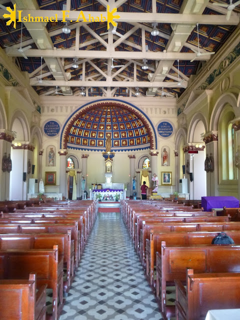 Inside St. Joseph Church in Ayutthaya Historical Park