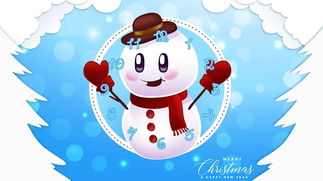 Happy Snowman Christmas Screensaver