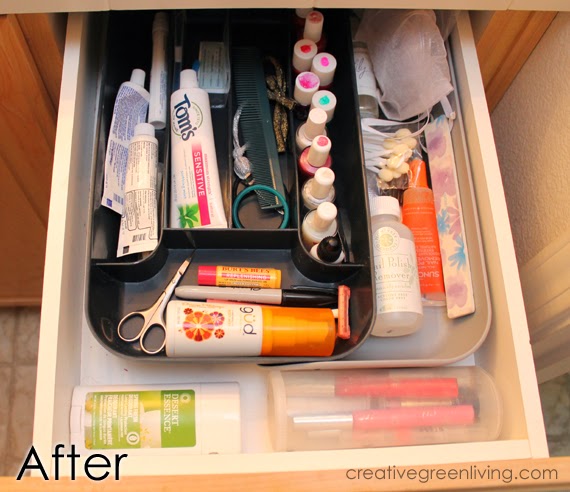 How To Organize Your Bathroom Drawers In 30 Minutes Or Less