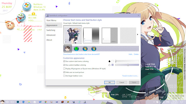 Theme Saenai Heroine no Sodatekata Flat for Windows 10 Version 1607