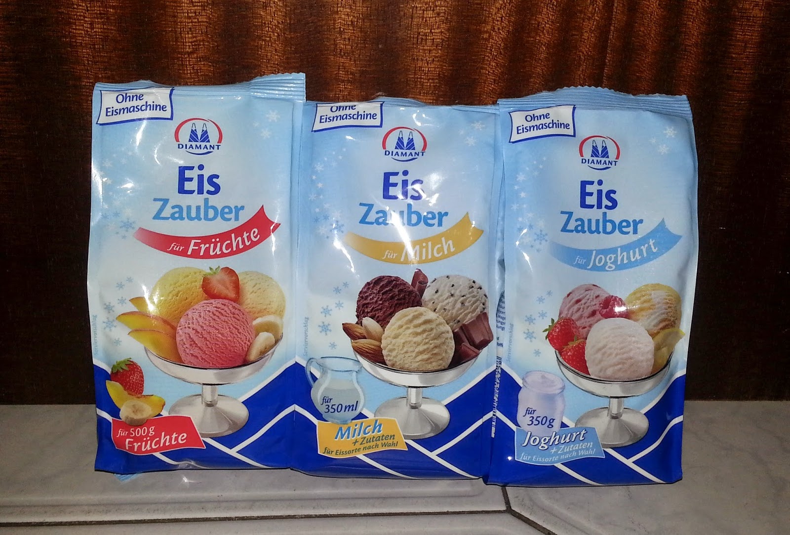 Muttis Produkttest Blog Diamant Eis und Gelierzauber