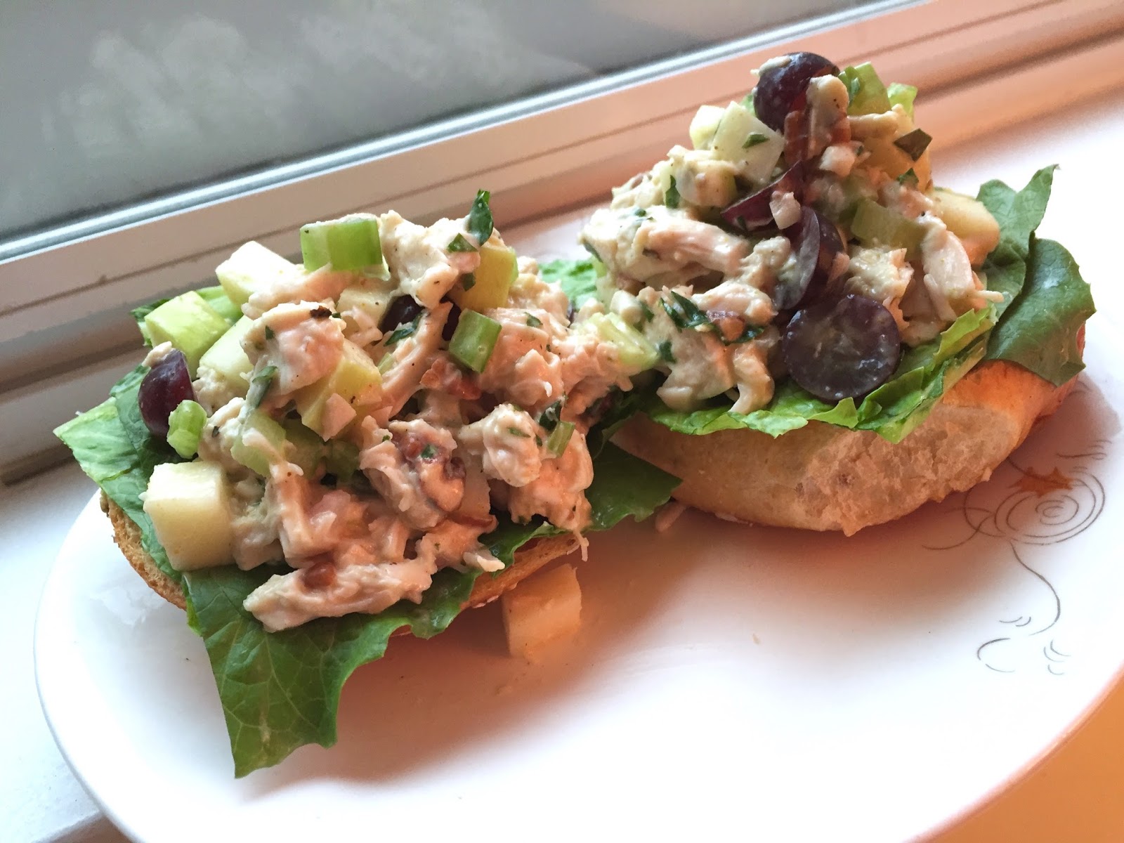 Kvell in the Kitchen Tarragon Chicken Salad with Pecans, Apples, and