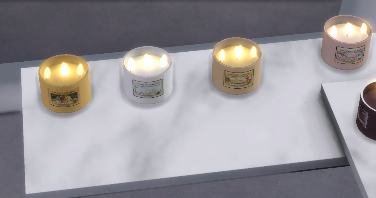 My Sims 4 Blog: Yankee Candles by Darkiinmyheart