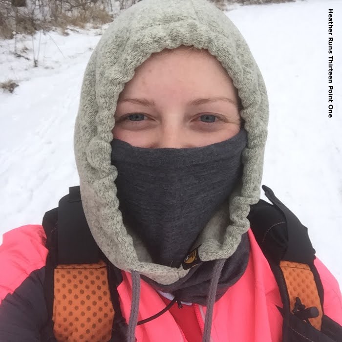 moeilijk Historicus enthousiast Heather Runs Thirteen Point One: winter must-have: buff thermal hoodie  review
