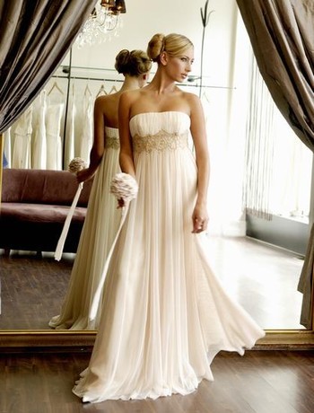 Despite the different styles and colors of wedding dresses that are