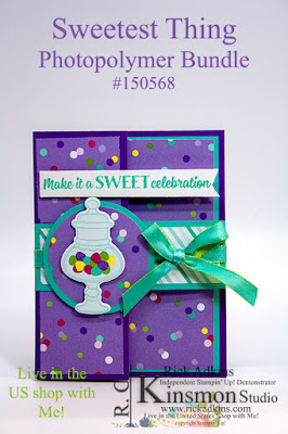 Sweetest Thing Bundle, Stampin' Up!, Rick Adkins, Birthday card