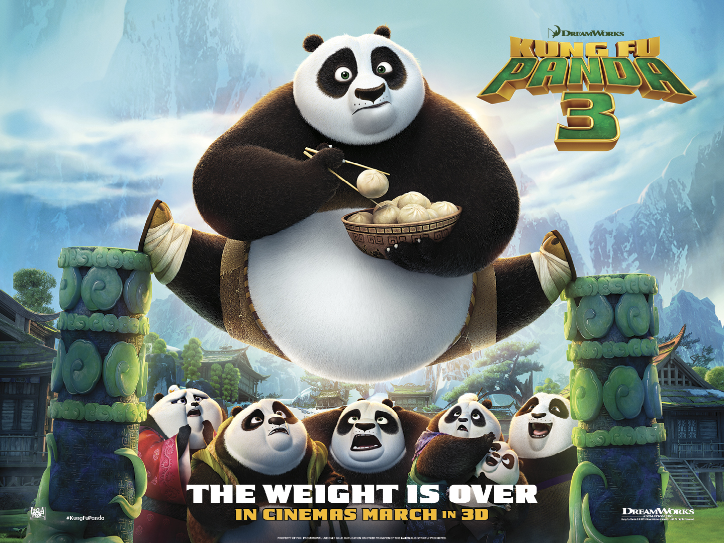 cast of kung fu panda 3