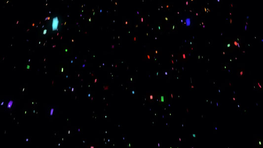 تنزيل فيديو مكعبات ملونه متساقطه جرافيك موشن للمونتاج, Colorful Confetti Motion Graphics Background