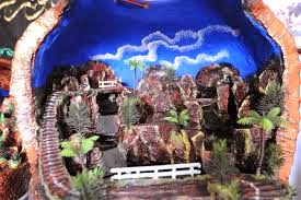 Contoh Miniatur Taman Dalam Rumah Dengan Gentong